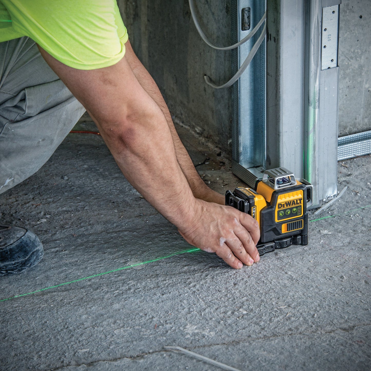 12V MAX 360° Green Laser Level